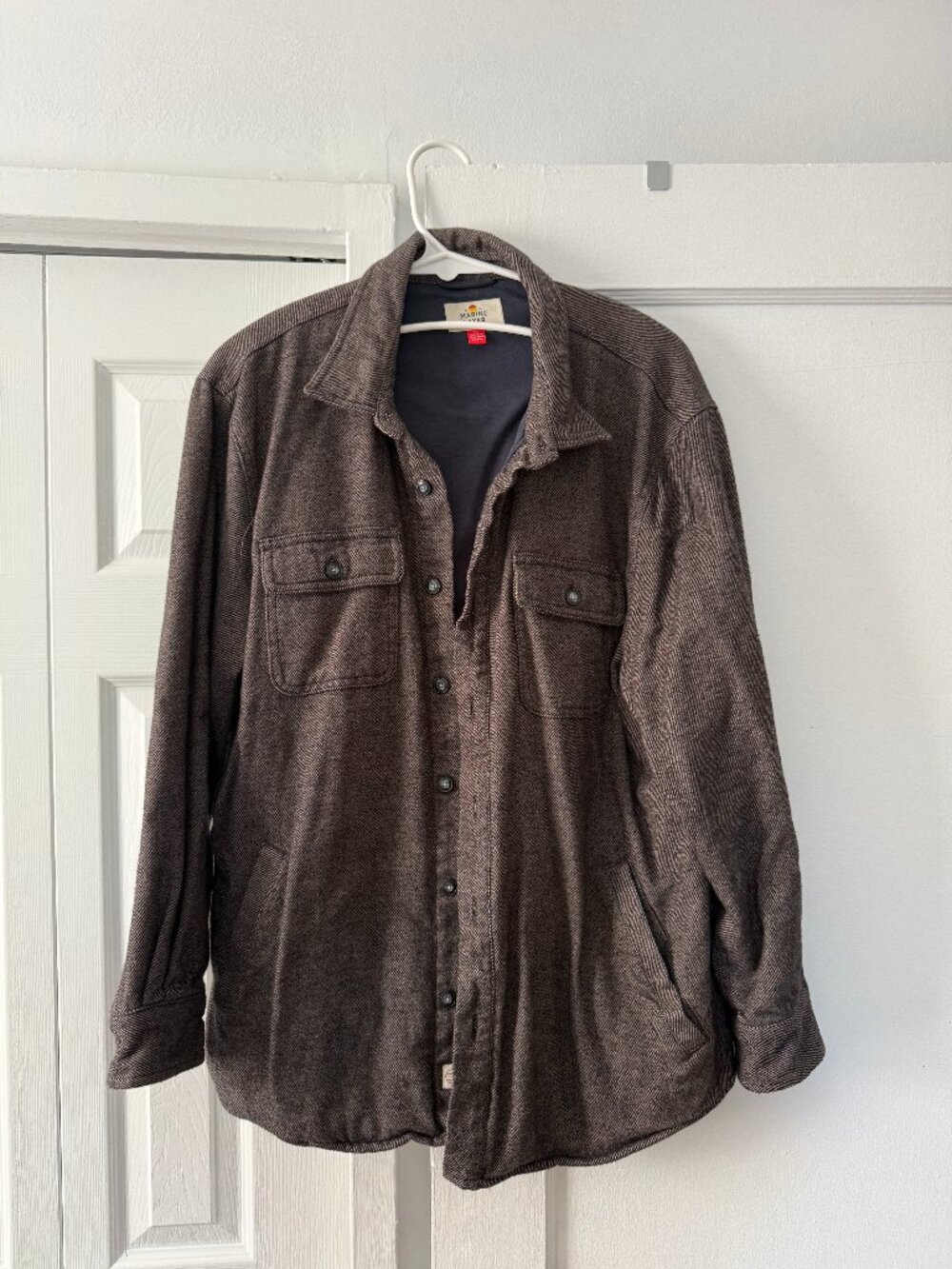 Marine Layer Camp Shacket M/L (Marge)